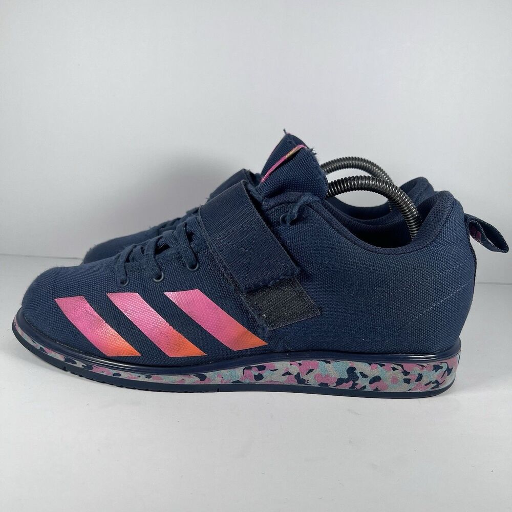 Adidas Powerlift 4 Lace Up Weight Lifting Gym Shoes Men's Size 10 FZ2514 - Picture 4 of 9